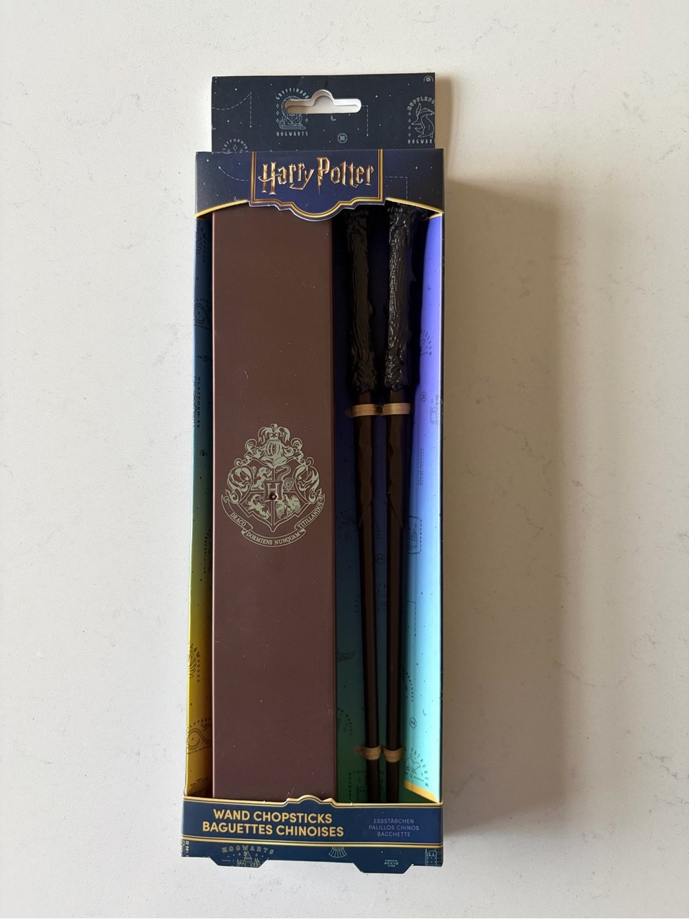 Warner Bros. Harry Potter Wand Chopsticks - Black and Brown